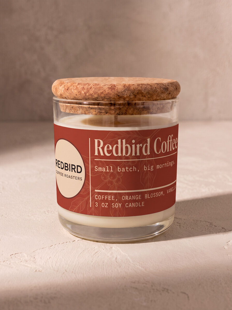 Custom 3oz Mini we designed for Redbird
